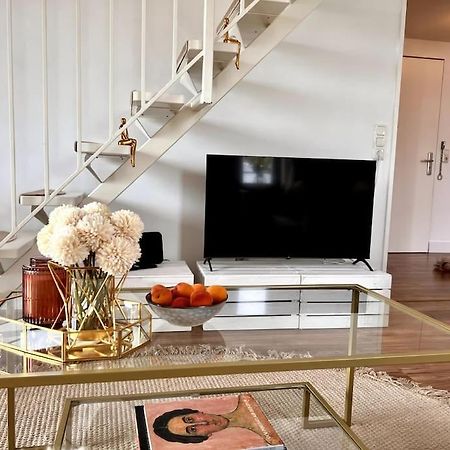 Bali Home Stylische Wohnung Mit Terrasse Schönefeld Exteriör bild