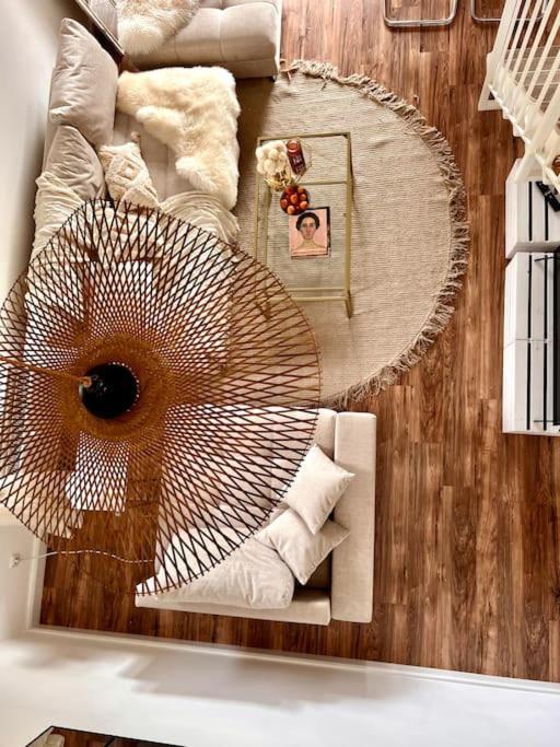 Bali Home Stylische Wohnung Mit Terrasse Schönefeld Exteriör bild