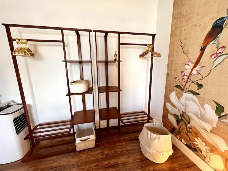 Bali Home Stylische Wohnung Mit Terrasse Schönefeld Exteriör bild